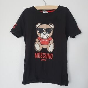 Moschino kid tee swim logo